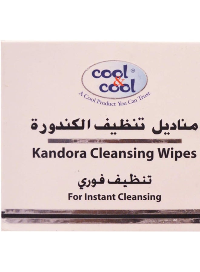 Cool & Cool Kandora Cleansing Wipes 12's - Gentle Fabric Care, Color Protect & Instant Cleansing - Image 3